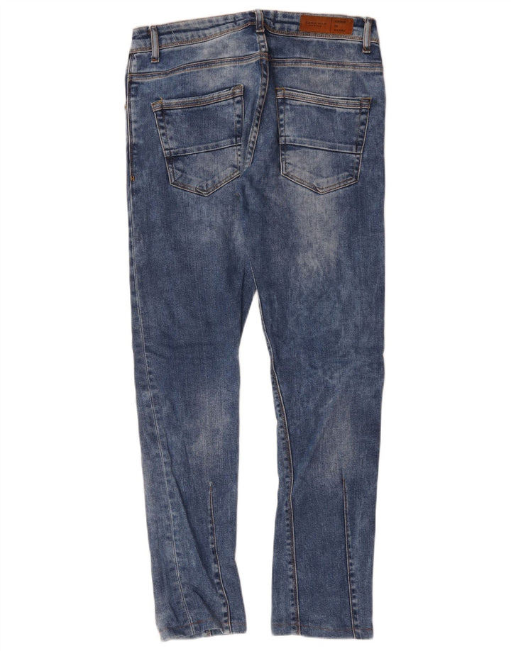 Zara Herren Slim Jeans EU 38 Small W30 L29 Blaue Baumwolle