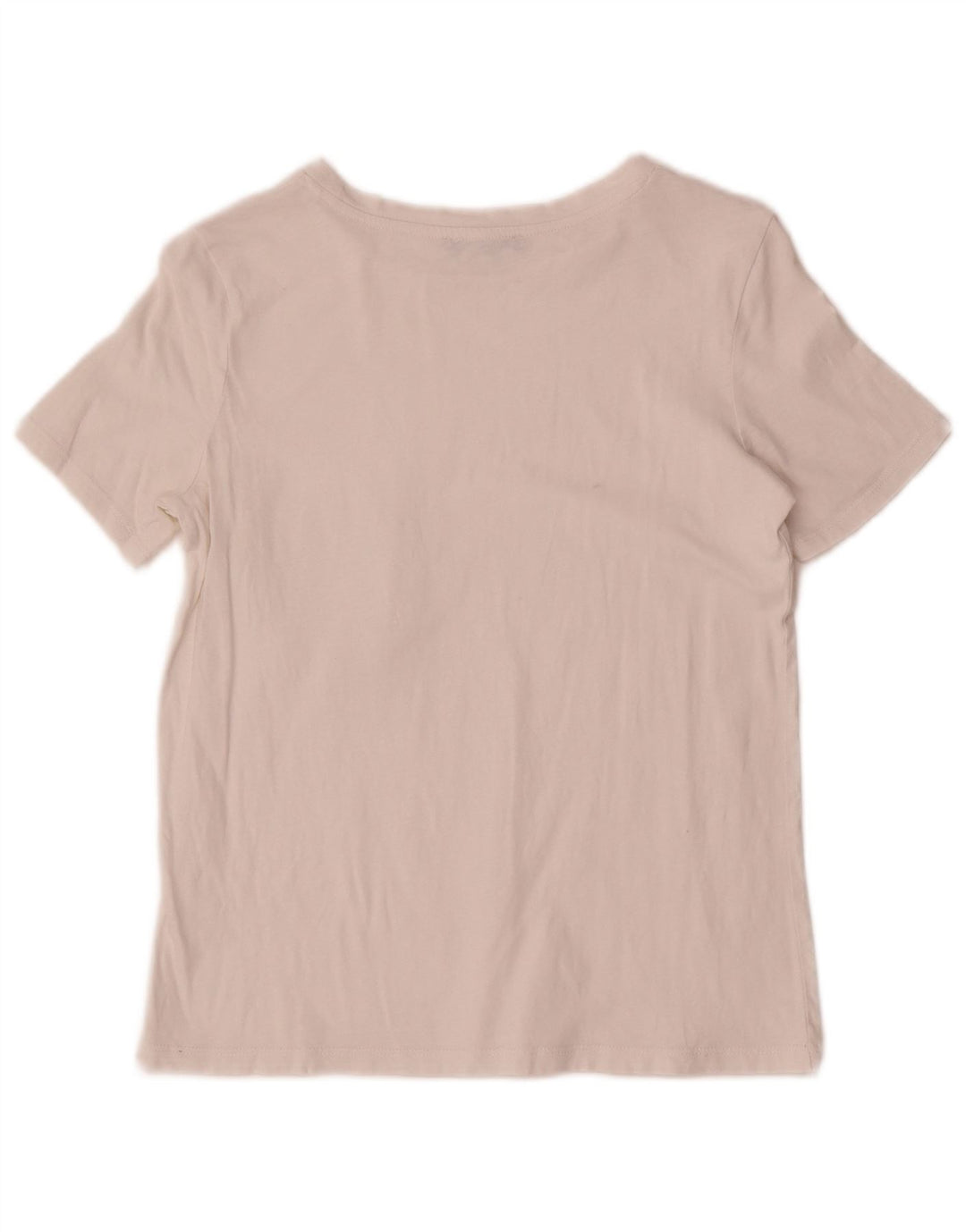 Zara Damen T-Shirt Top UK 10 Small Weiß