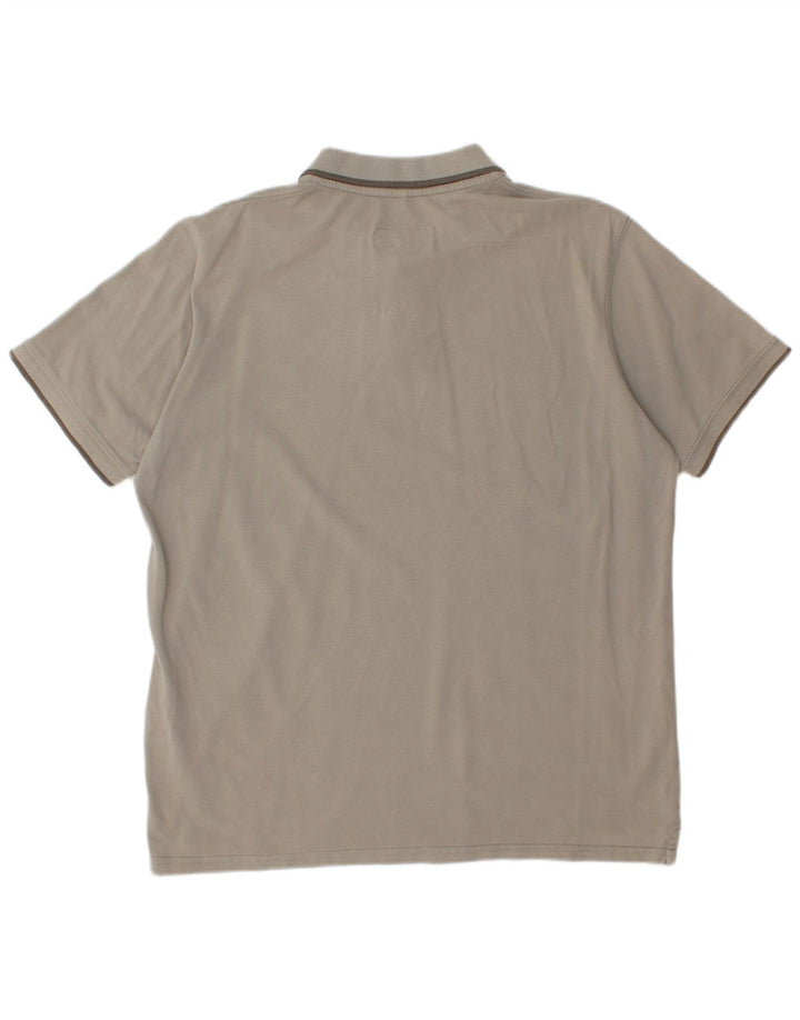 CARRERA Herren Poloshirt XL Grau Baumwolle