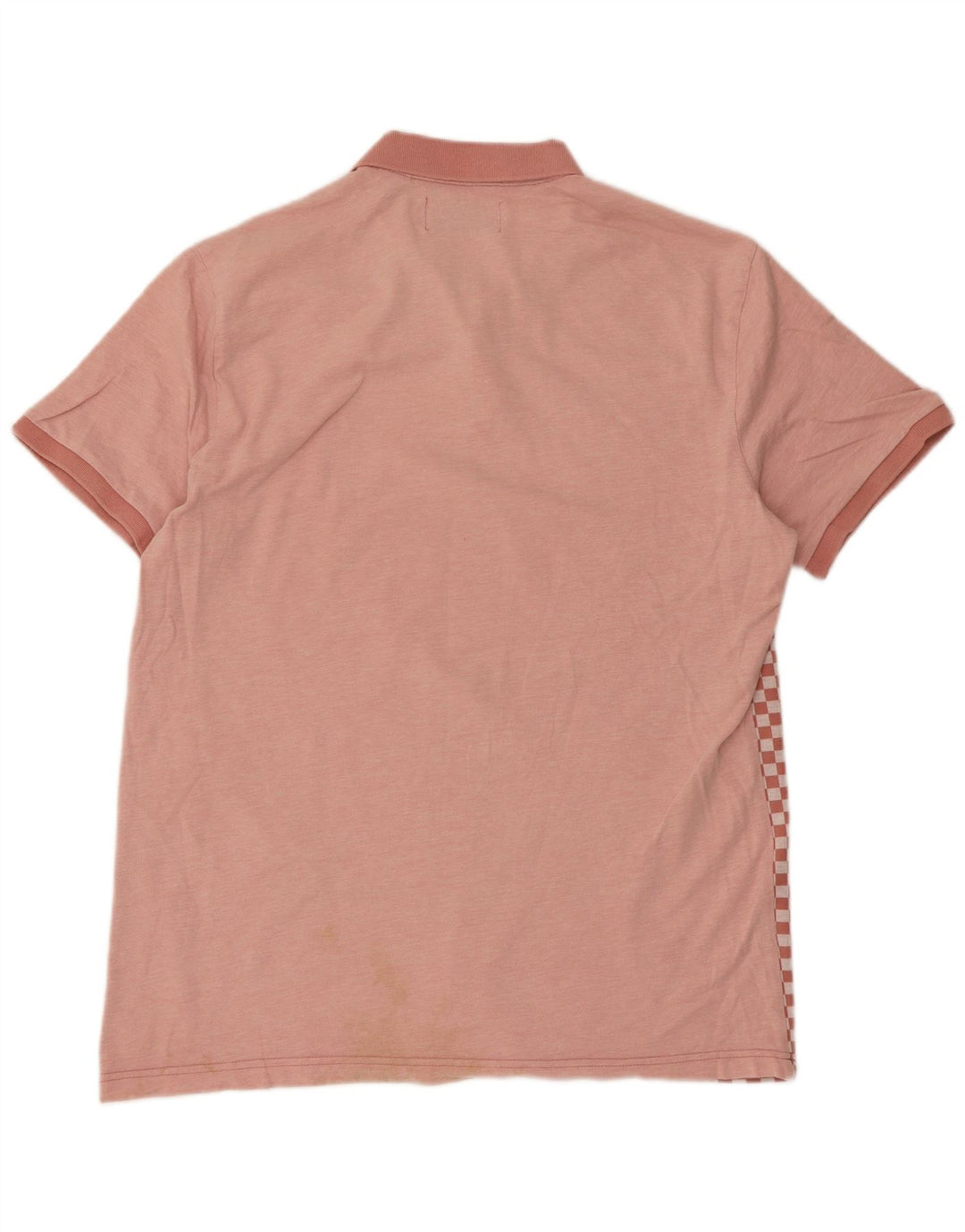 Penguin Herren-Poloshirt, groß, rosa, geometrisch