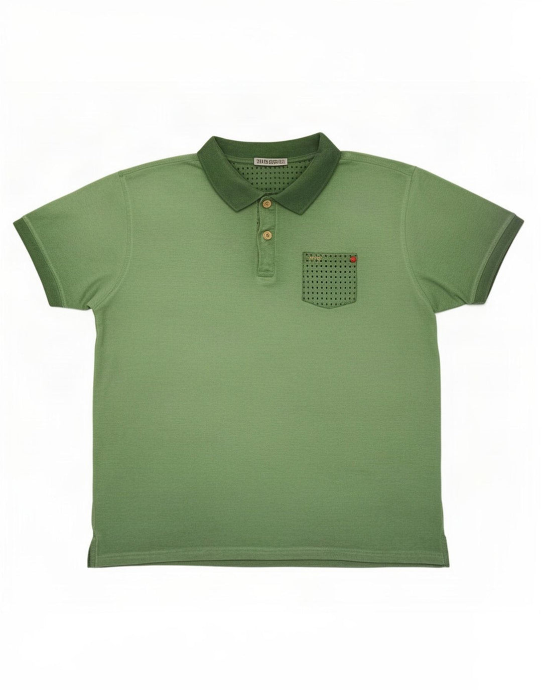 BACI & ABBRACCI Herren Poloshirt 3XL Grüne Baumwolle