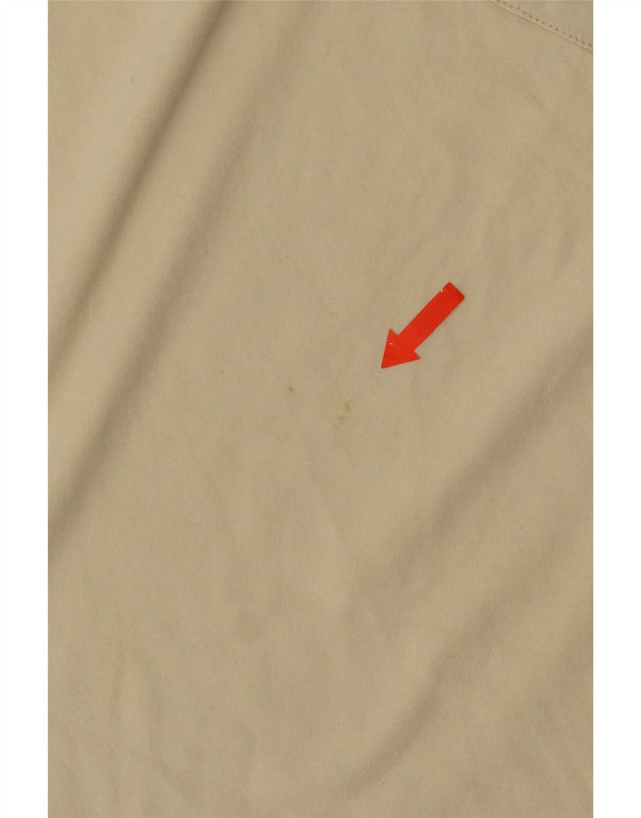 Trussardi Herren-T-Shirt-Oberteil aus Baumwolle in Mittelbeige