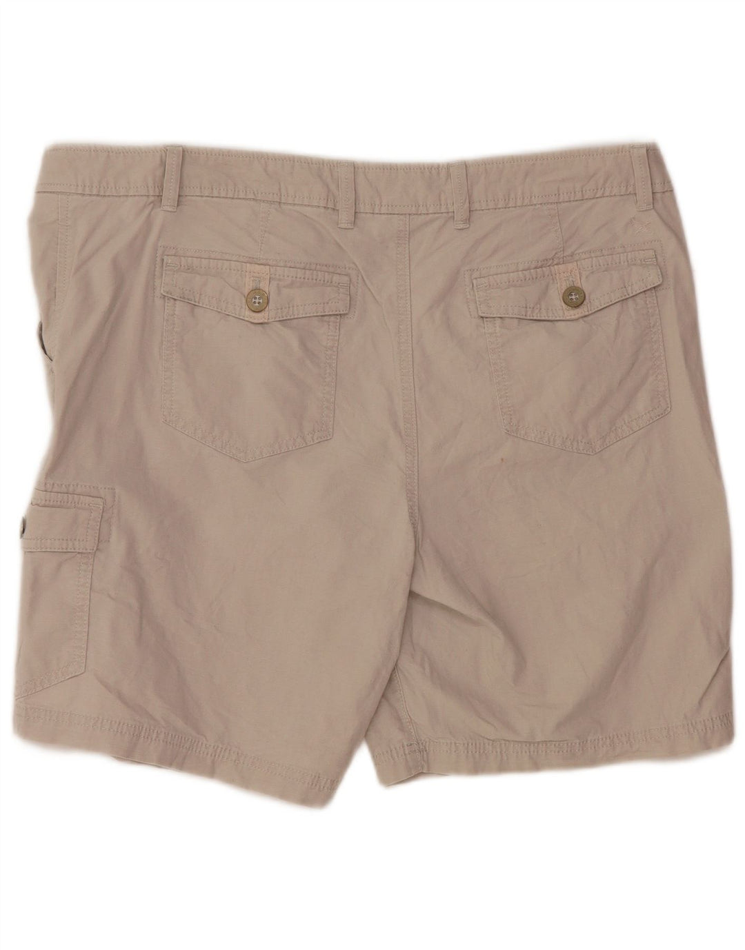 EDDIE BAUER Damen Cargoshorts US 16 2XL W38 Graue Baumwolle