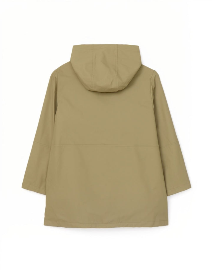 Zara Regenjacke mit Kapuze für Jungen, 11–12 Jahre, Khaki, Polyester