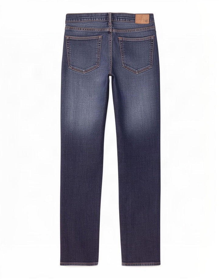 Gap Herren Straight Jeans W32 L30 Marineblaue Baumwolle