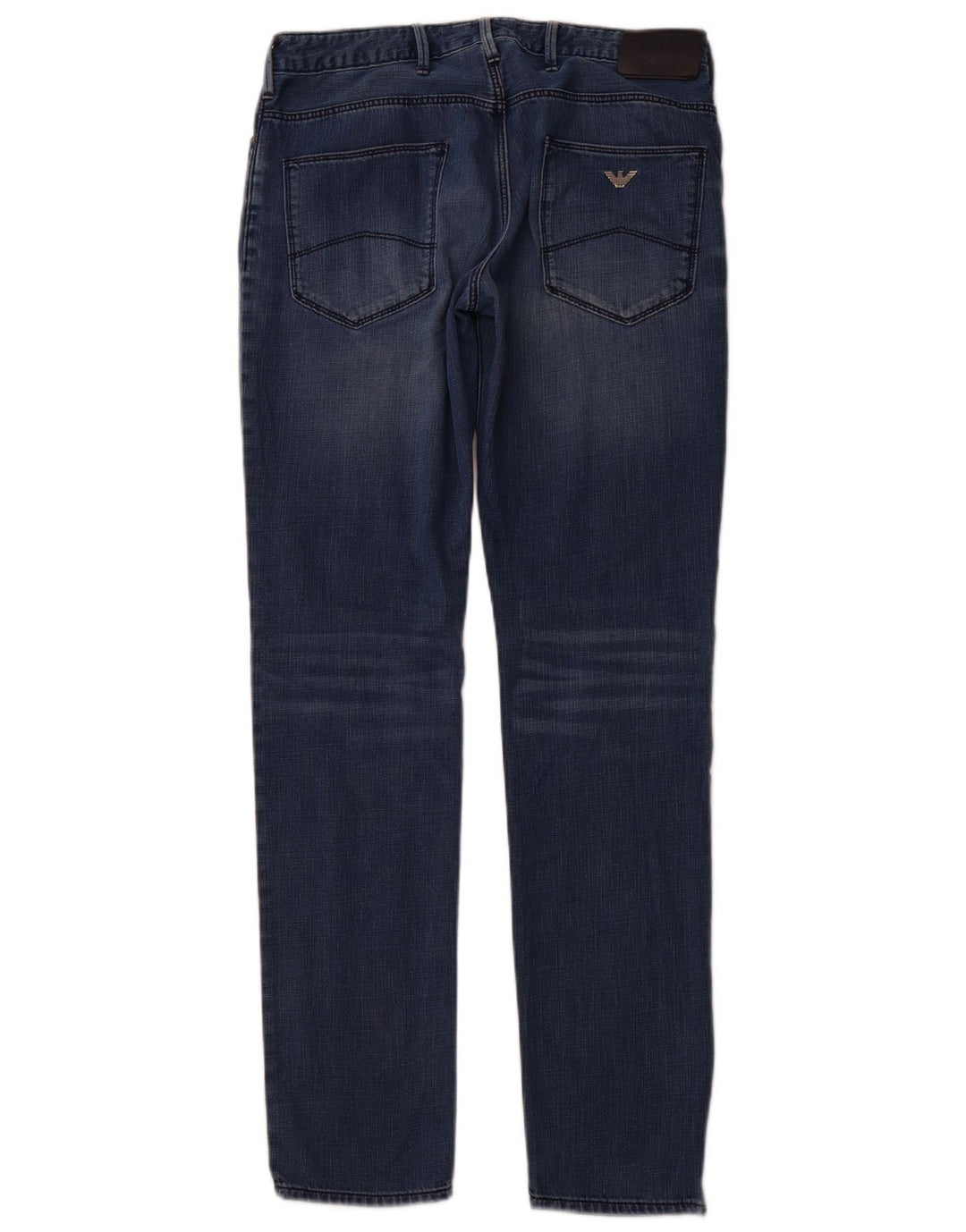 ARMANI Damen Slim Jeans W31 L34 Blaue Baumwolle