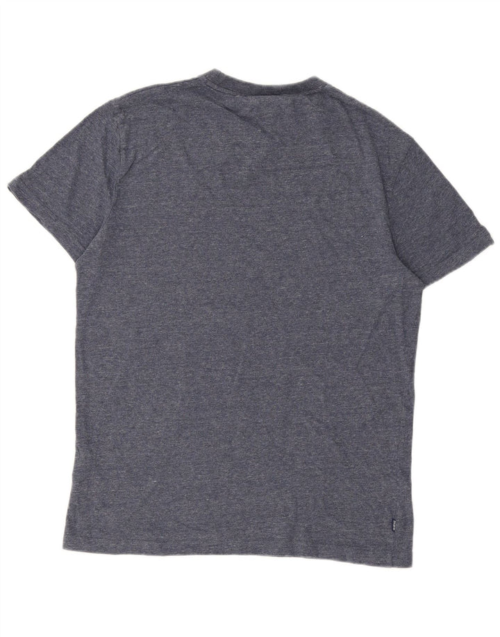 Superdry Herren T-Shirt-Oberteil aus Baumwolle in mittlerem Marineblau