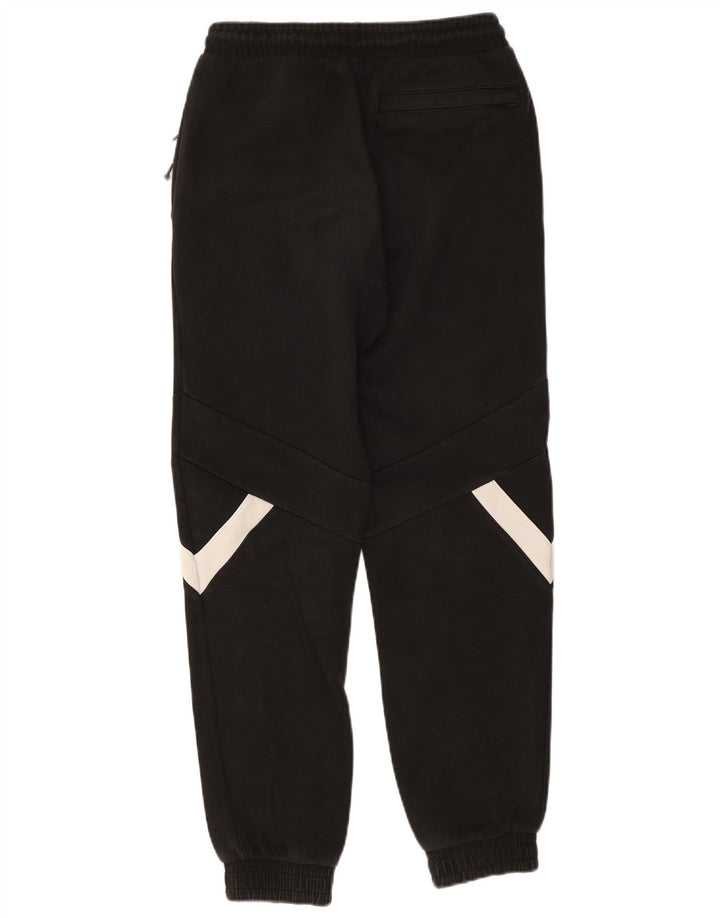 Puma Herren-Trainingsanzug mit Grafik, Jogginghose, Größe S, Schwarz, Farbblock