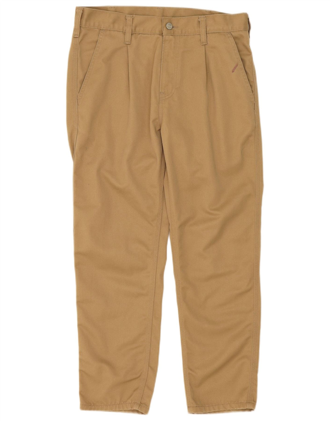 Carhartt Herren Pegged Chino Hose W30 L27 Beige Polyester
