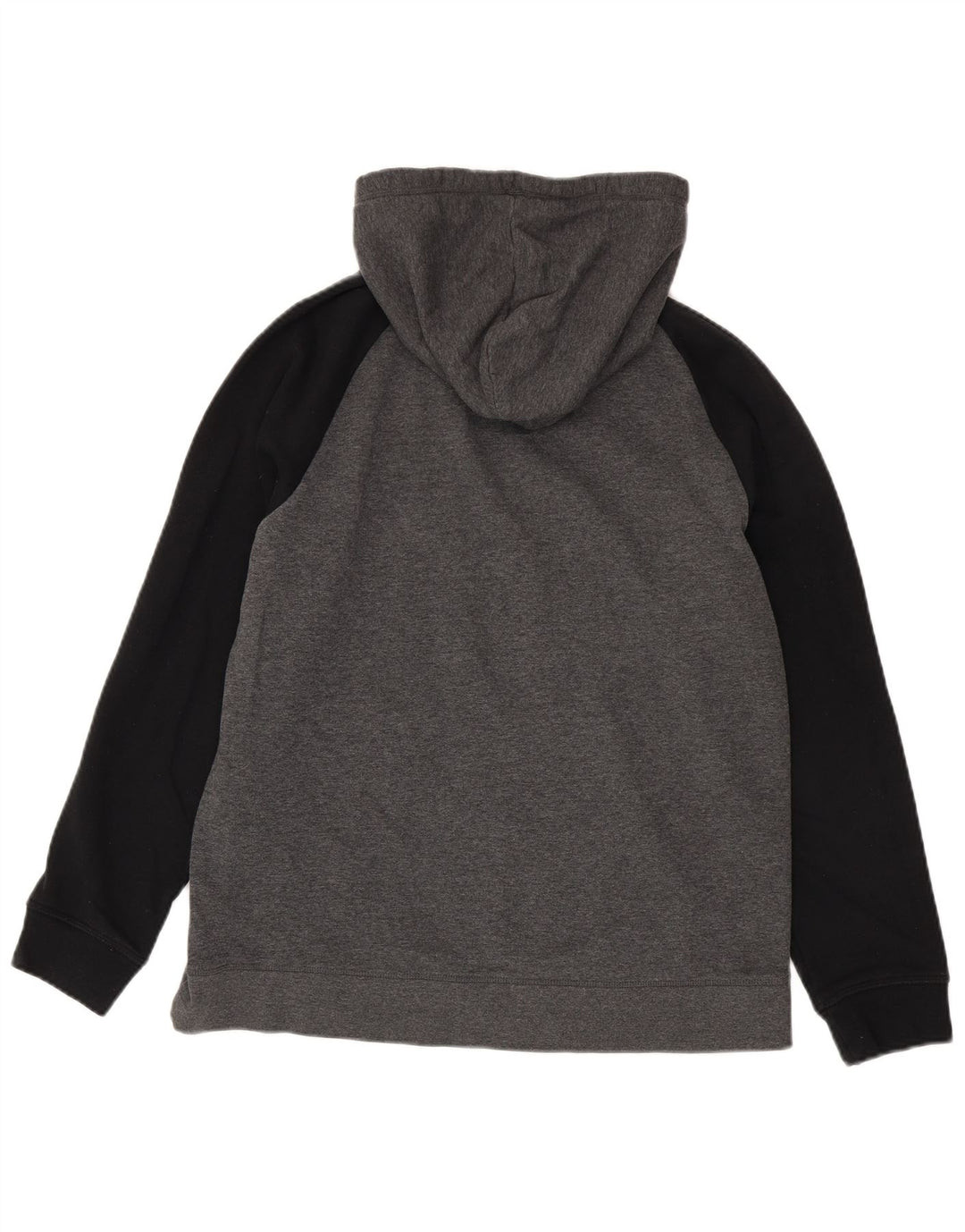 Reebok Herren Graphic Hoodie Pullover Mittelgraue Colourblock-Baumwolle