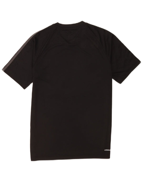 Adidas Herren Aeroready T-Shirt Top Small Schwarz Polyester