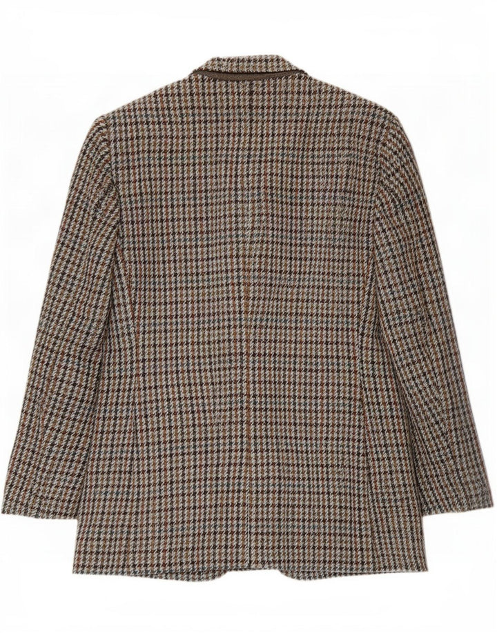 Dunn &Co Herren Harris Tweed Blazer Jacke UK 40 Large Mehrfarbig