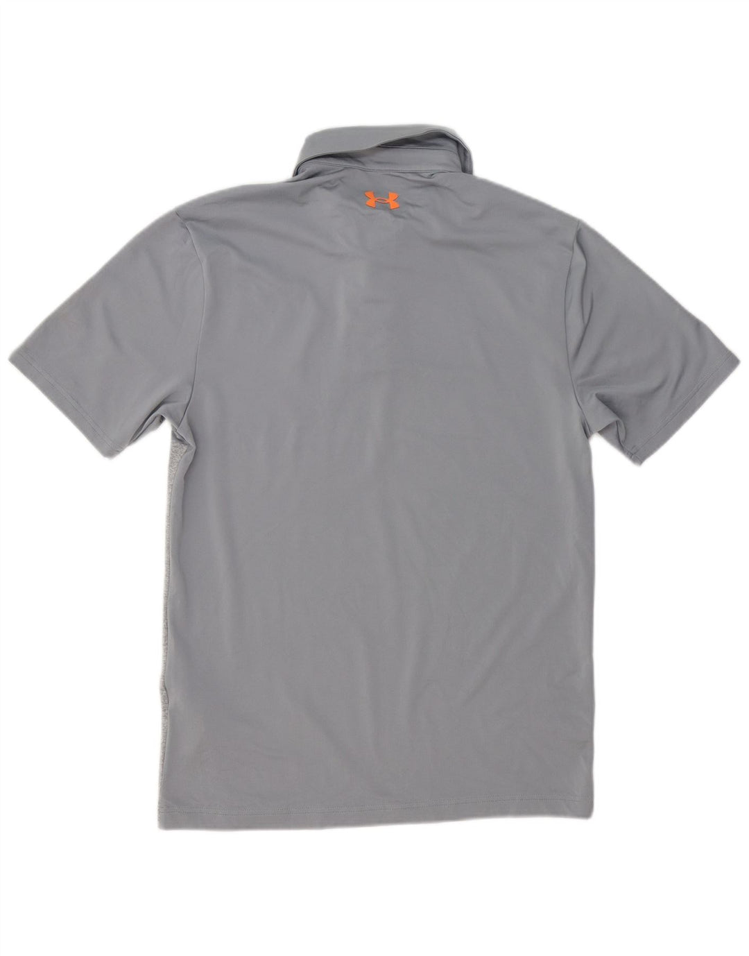 Under Armour Herren-Poloshirt, kleines graues Colourblock-Polyester