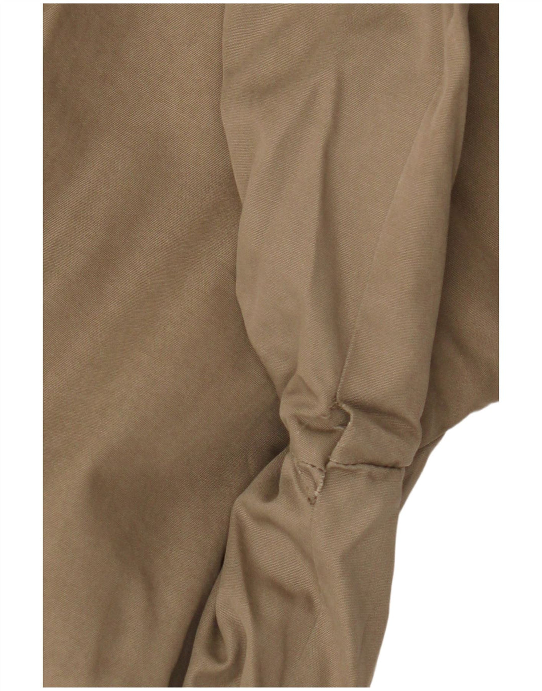 Vintage Herrenmantel UK 40 Große Beige Baumwolle