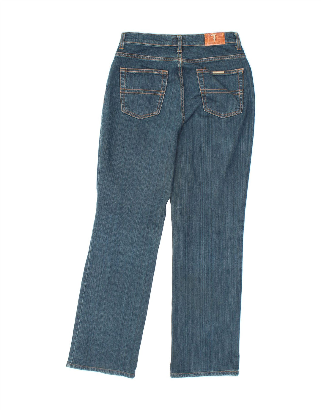 TRUSSARDI Womens Bootcut Jeans W25 L29  Blue Cotton Vintage Trussardi and Second-Hand Trussardi from Messina Hembry 