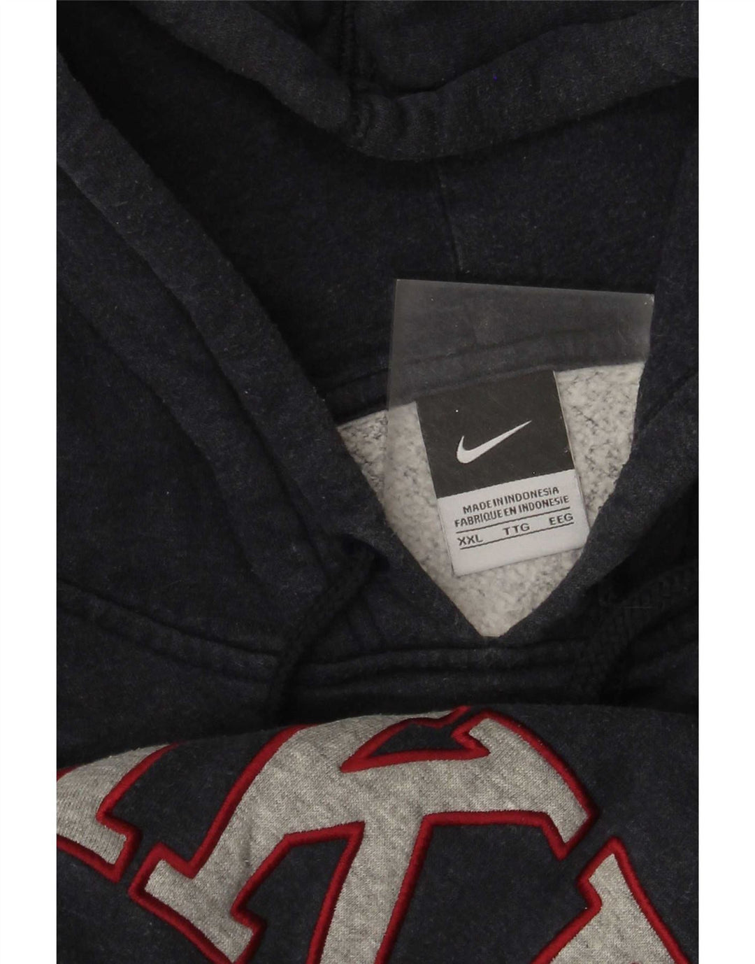 Nike Herren Graphic Hoodie Pullover 2XL Marineblau