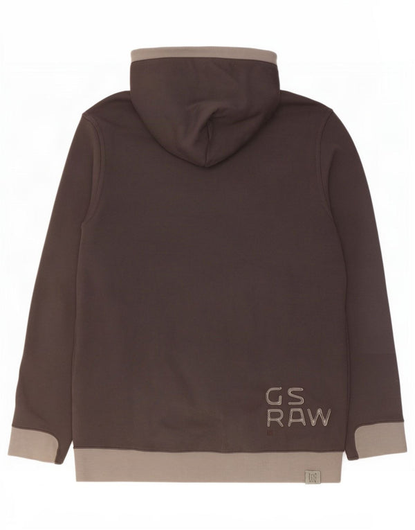 G-Star Herren Graphic Zip Hoodie Pullover XL Schwarz Colourblock Baumwolle