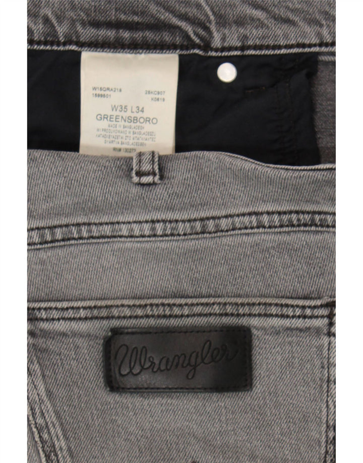 LEVI'S Mens Greensboro Straight Jeans W35  L29 Grey Cotton Vintage Levi's and Second-Hand Levi's from Messina Hembry 