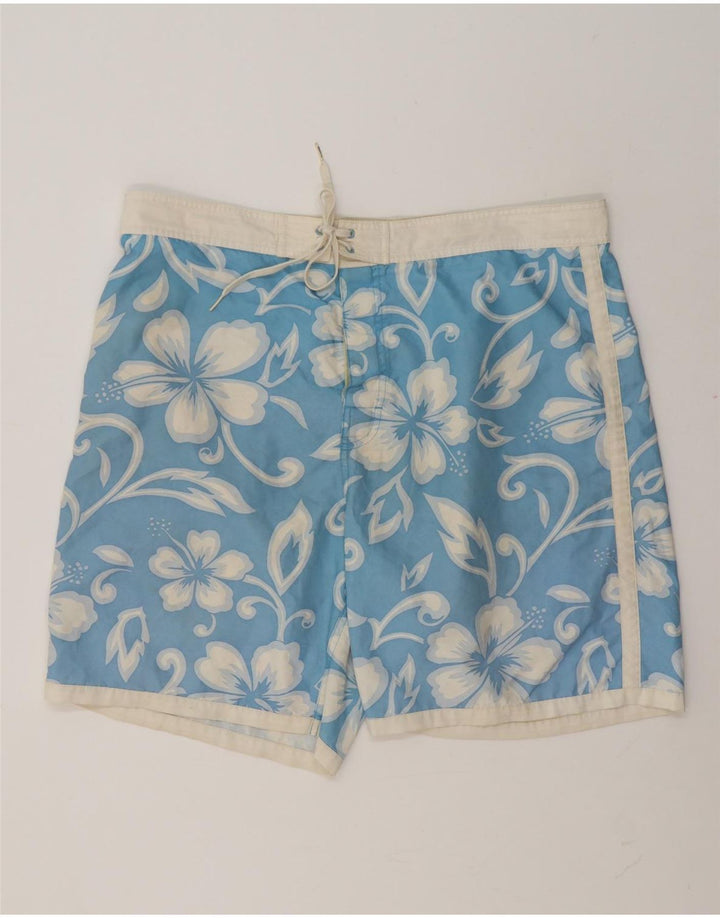 Sundek Herren Badeshorts XL Blau geblümt