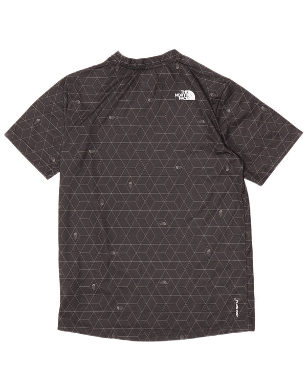 The North Face T-Shirt für Jungen, 14–15 Jahre, XL, Schwarz, geometrisch, Sport