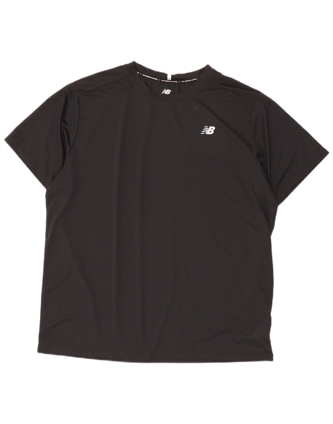 New Balance Herren T-Shirt Top 2XL Schwarz Polyester