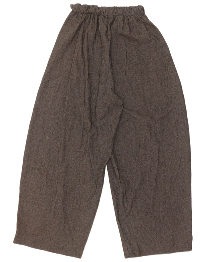 Zara Damen Haremshose Medium W28 L27 Grau Polyester