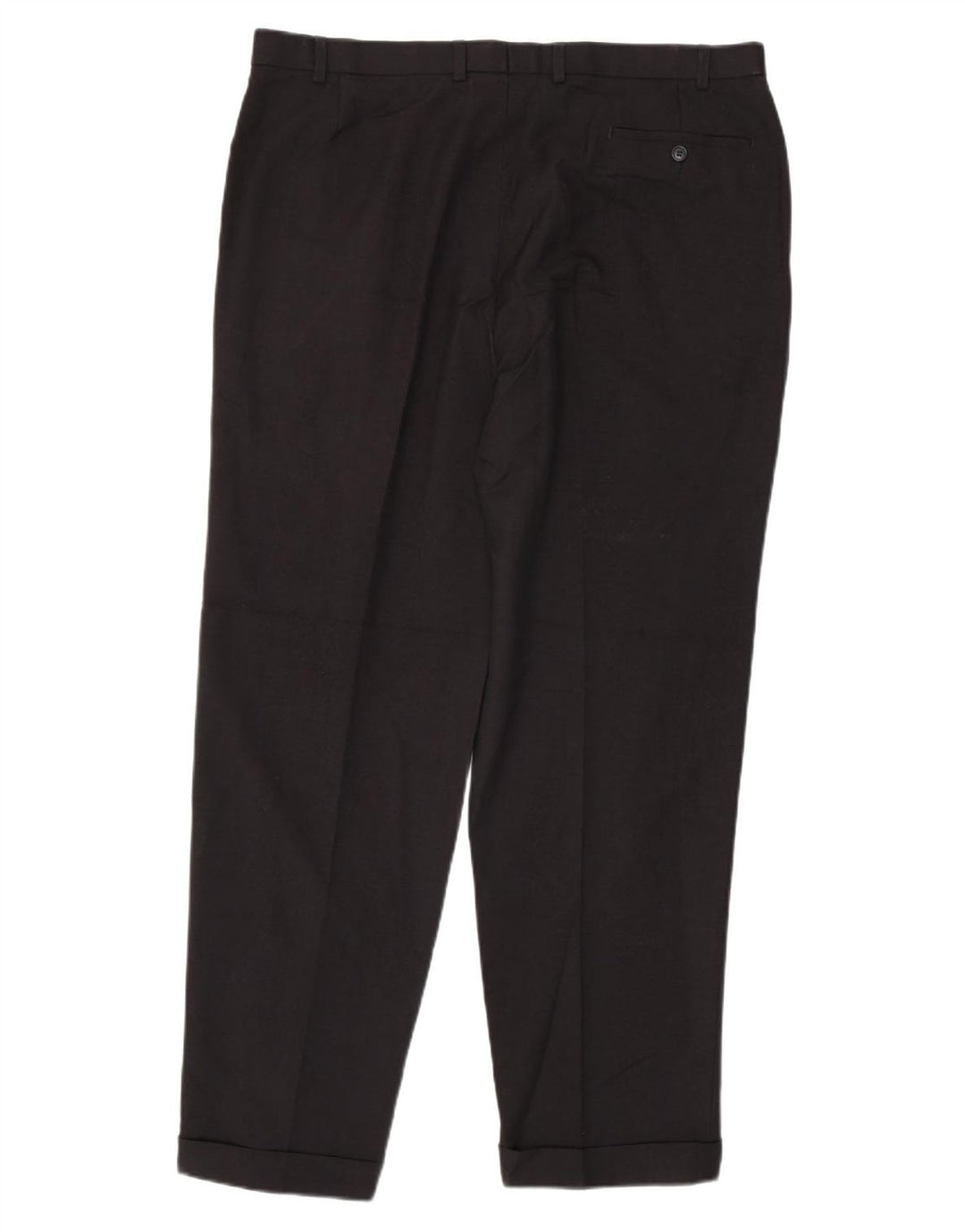 Marks & Spencer Herren-Anzughose mit Pegged-Anzug, W40 L33, marineblaues Polyester