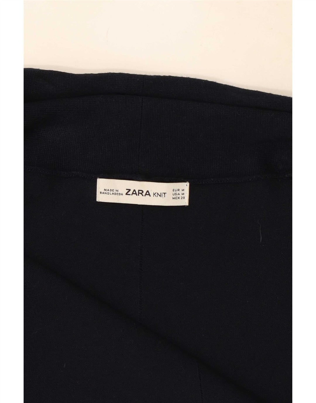 Offener Cardigan für Damen von Zara, Gr. 12, mittleres Marineblau