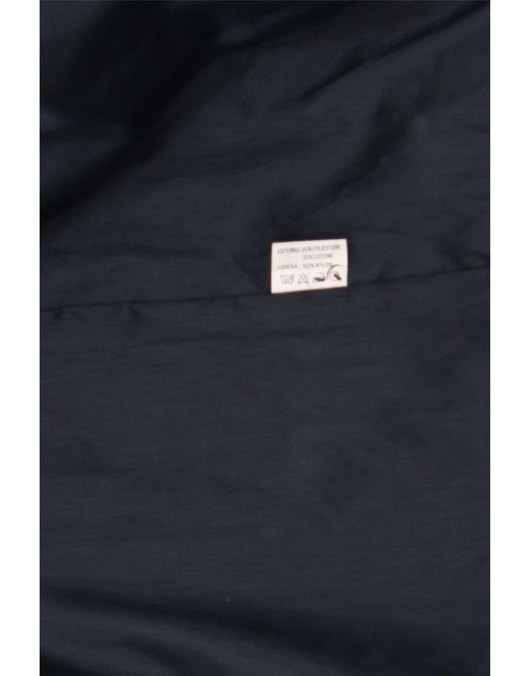 Giramondo Herren-Mantel mit lockerer Passform, UK 38, Mittelmarineblau, Polyester
