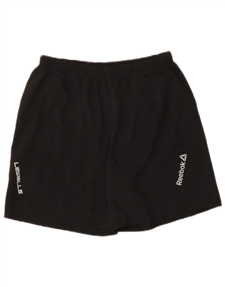 REEBOK Mens Sport Shorts Medium  Black