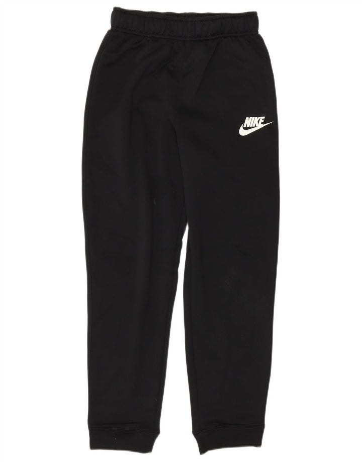 NIKE Jungen-Trainingshose, Jogginghose, 12–13 Jahre, Größe L, Schwarz, Polyester