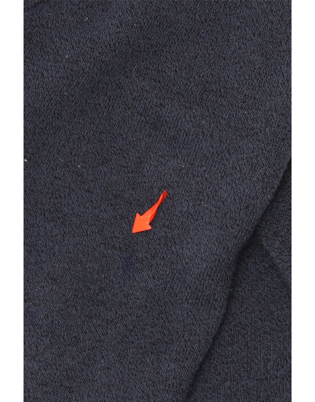 Weird Fish Herren-Sweatshirt mit Reißverschluss am Hals, 2XL, Marineblau, Polyester