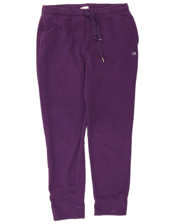 Champion Damen-Trainingshose, Jogginghose, UK 14, mittelviolette Baumwolle