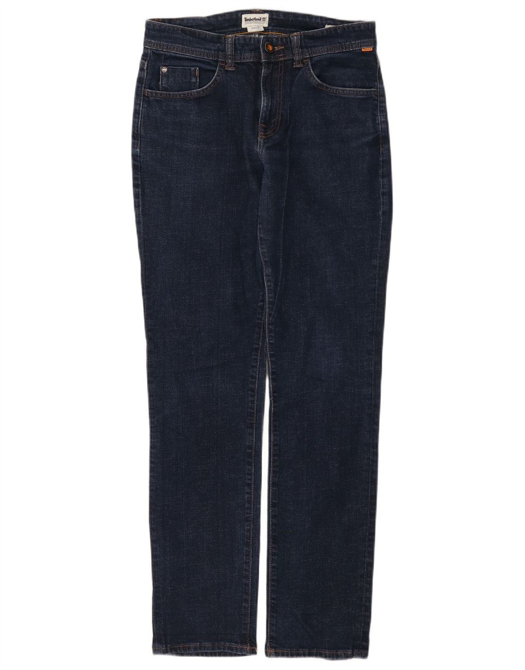 Timberland Damen Slim Jeans W30 L32 Marineblau Baumwolle