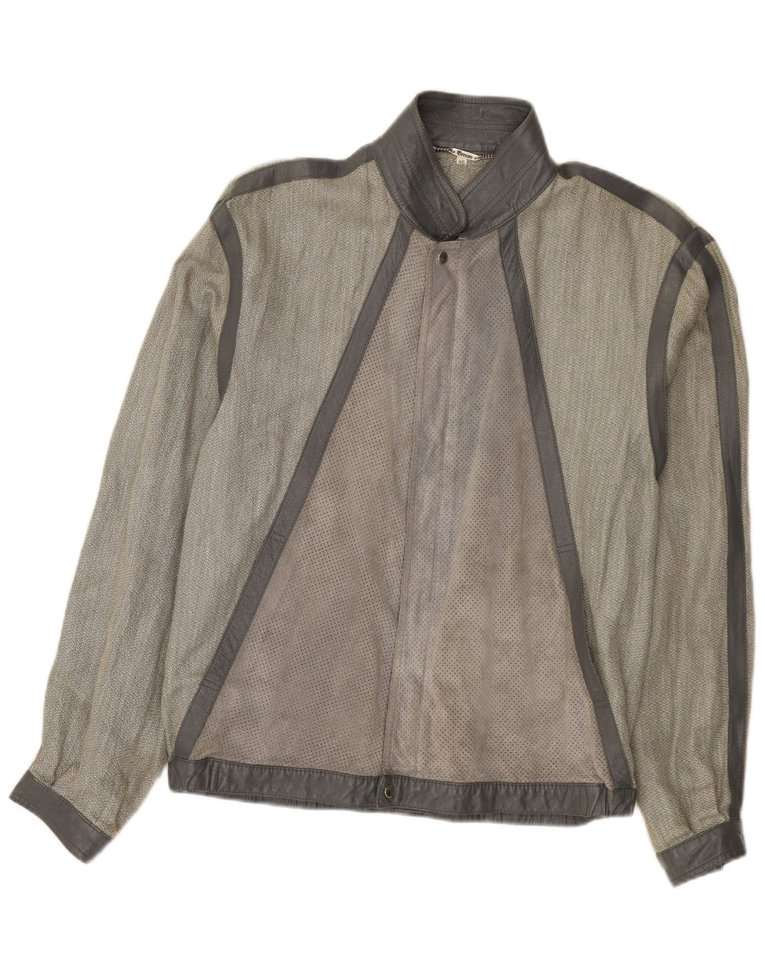 Breco's Herren Bomberjacke IT 46 Small Grey