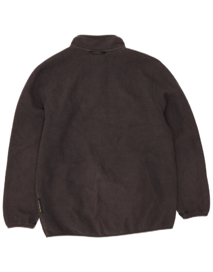 Jack Wolfskin Fleecejacke für Jungen, 9–10 Jahre, Größe S, Grau, Polyester