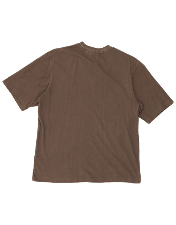 Adidas Herren T-Shirt Top XS Braun Baumwolle