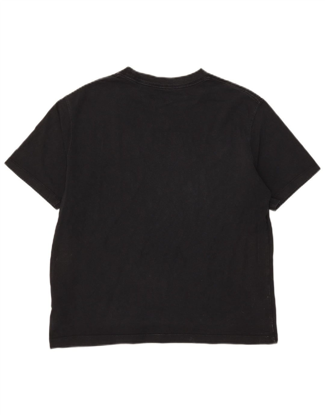Jordan Damen T-Shirt Top UK 10 Small Schwarz Baumwolle