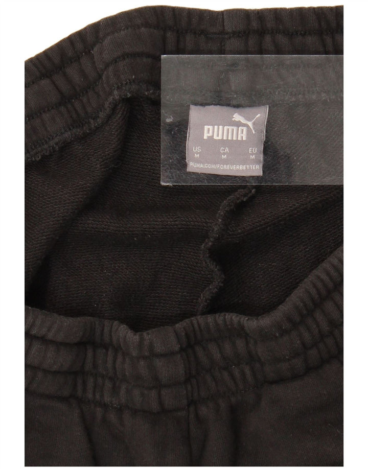 PUMA Herren Graphic Trainingshose Jogger Medium Schwarz