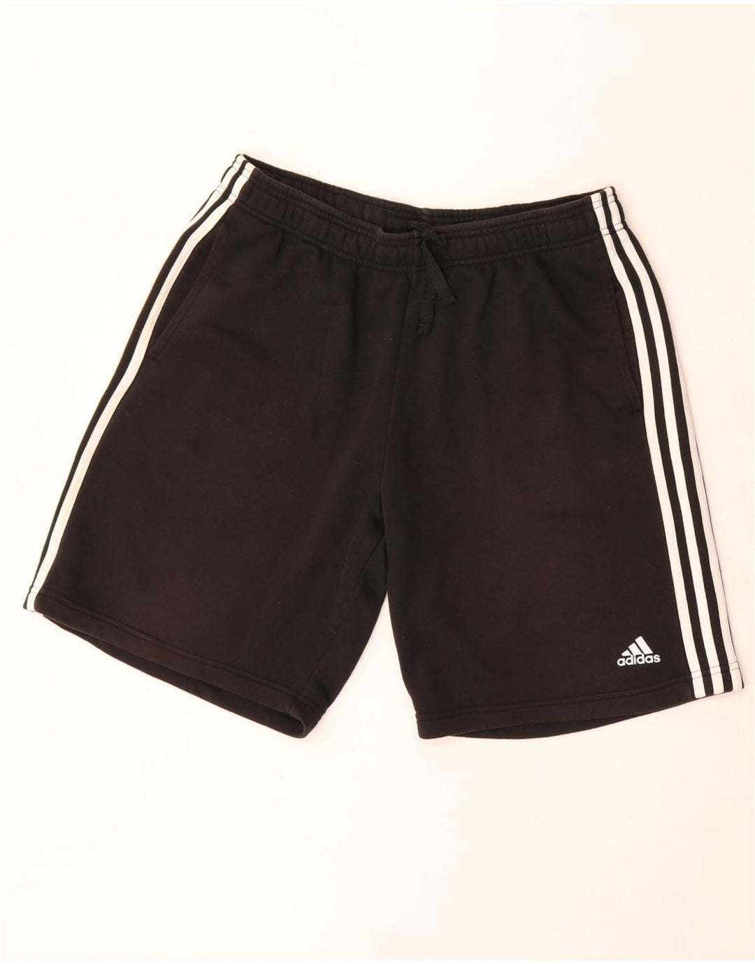 Adidas Herren Sport Shorts Große schwarze Baumwolle