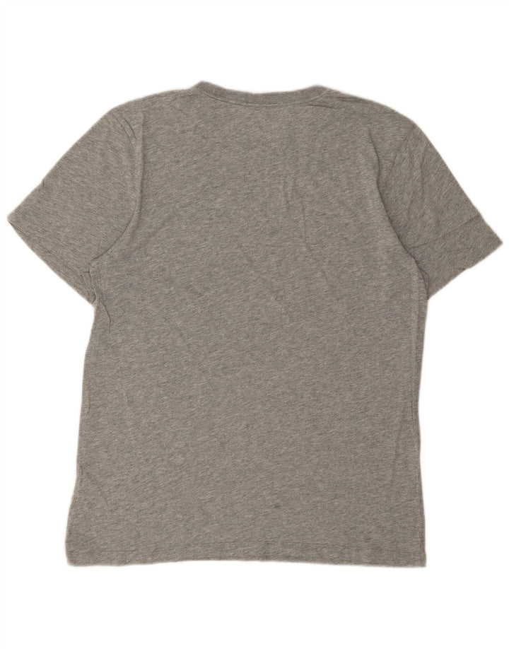 NIKE Mens T-Shirt Top Small Grey Cotton