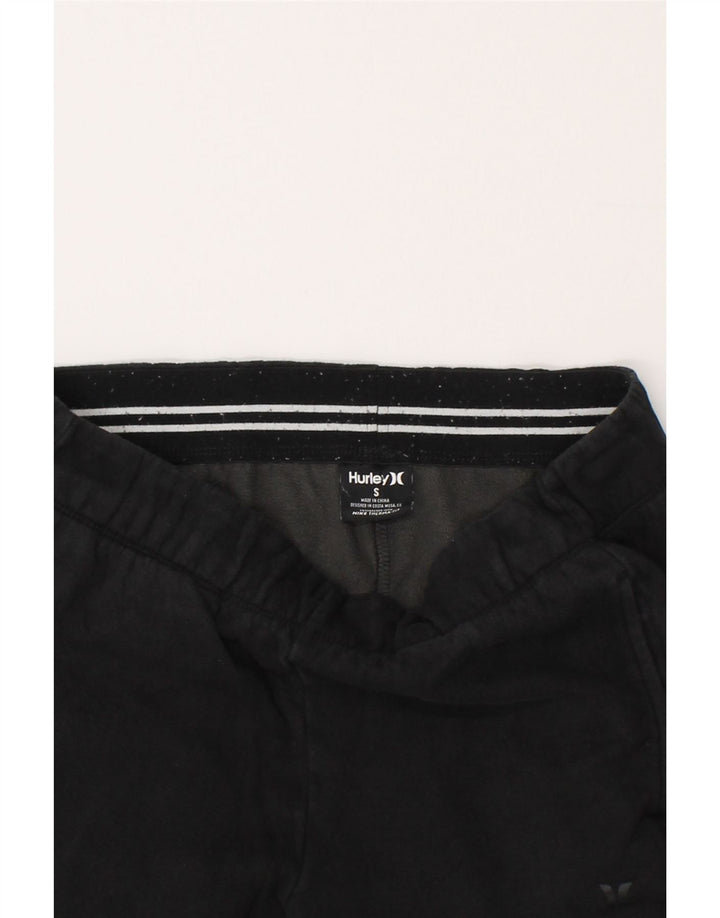 HURLEY Mens Tracksuit Trousers Joggers Small Black Cotton Vintage Hurley and Second-Hand Hurley from Messina Hembry 
