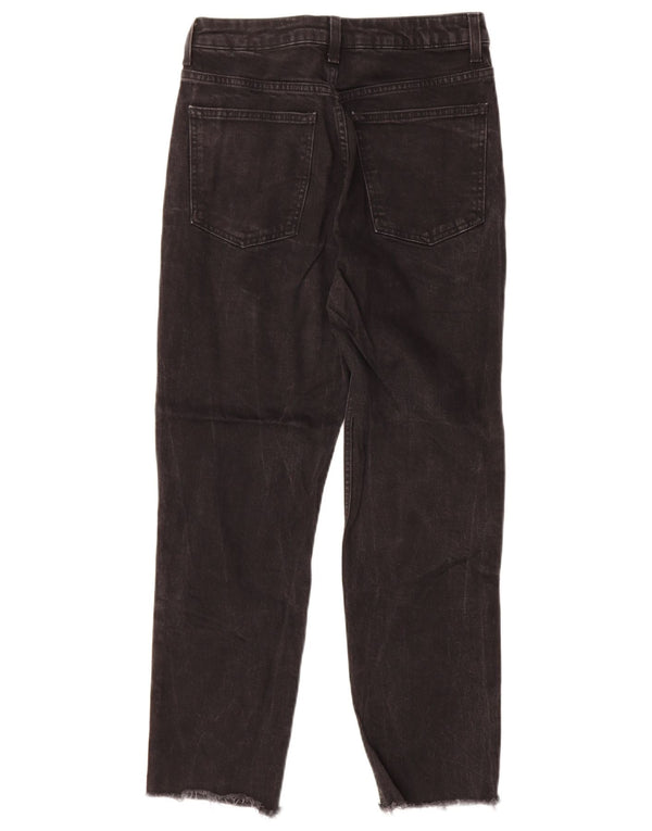 Topshop Damen Tapered Jeans W28 L26 Schwarz