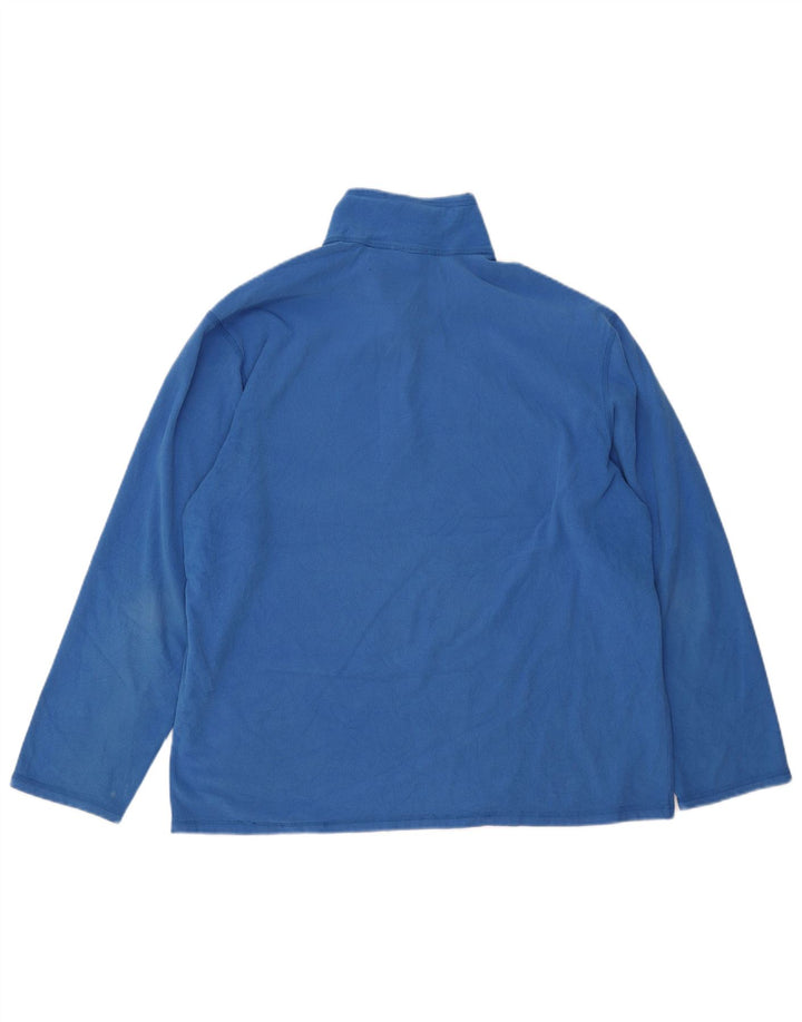 THE NORTH FACE Herren-Fleecepullover mit Reißverschluss, XL, Blau, Polyester