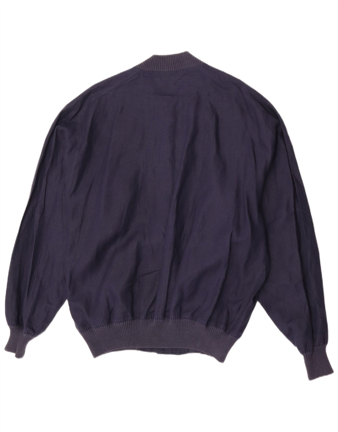 Avon Celli Herren-Bomberjacke mit lockerer Passform, IT 46, Größe S, marineblaues Leinen