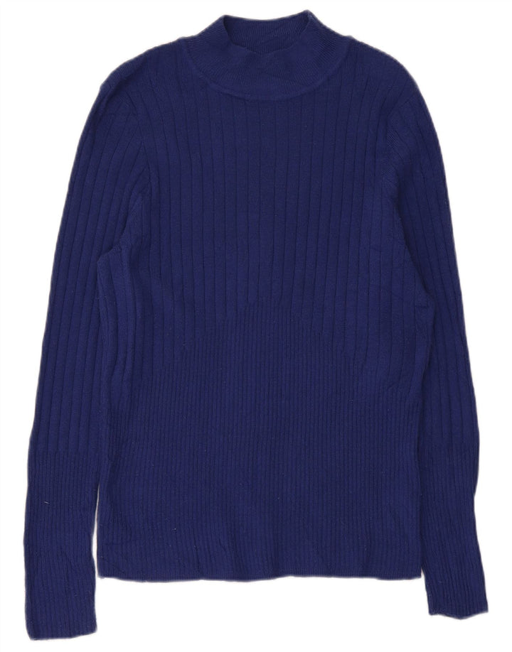 Marks & Spencer Rollkragenpullover für Damen, Gr. 40, Marineblau