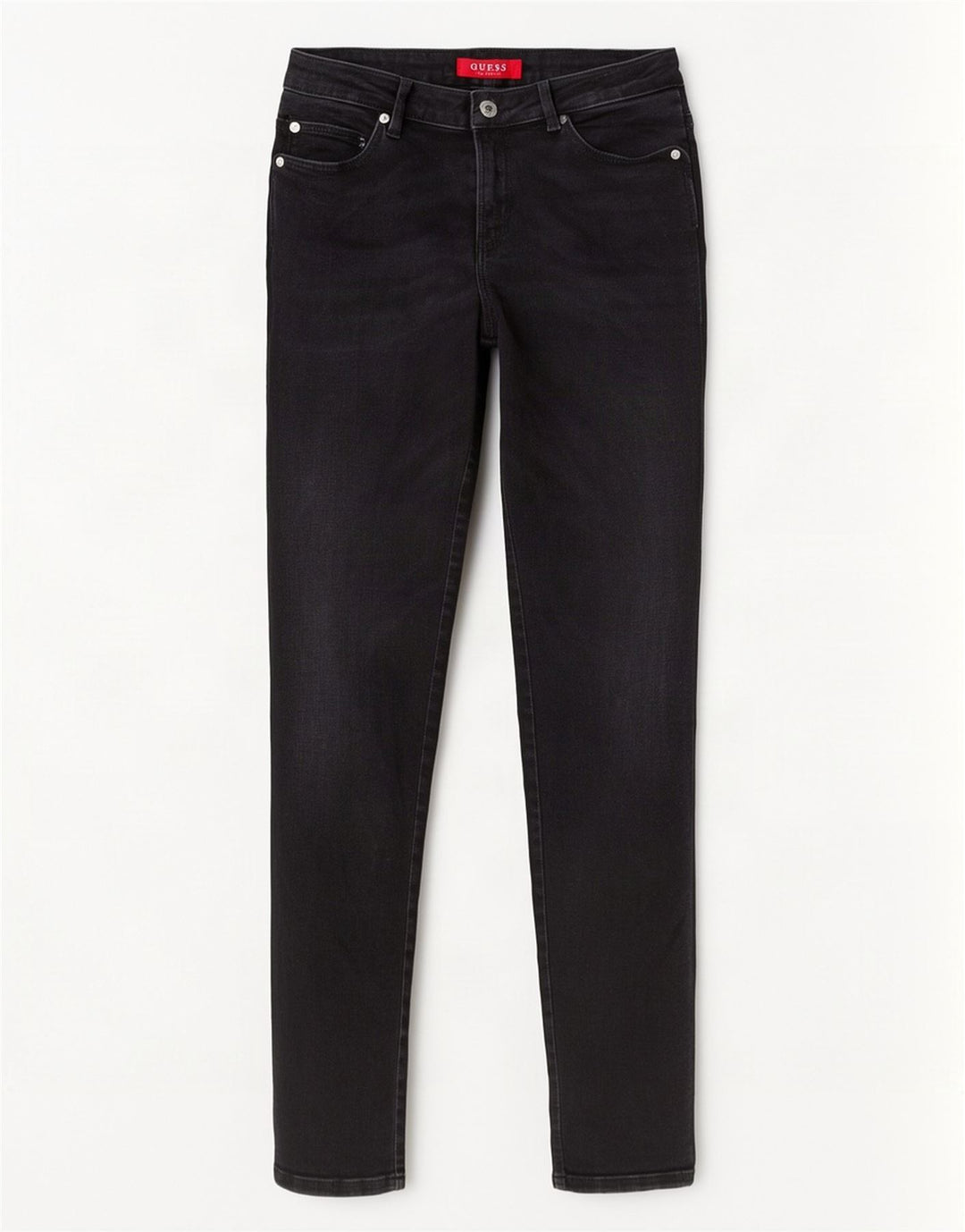 Guess Damen Skinny Jeans W28 L30 Schwarze Baumwolle