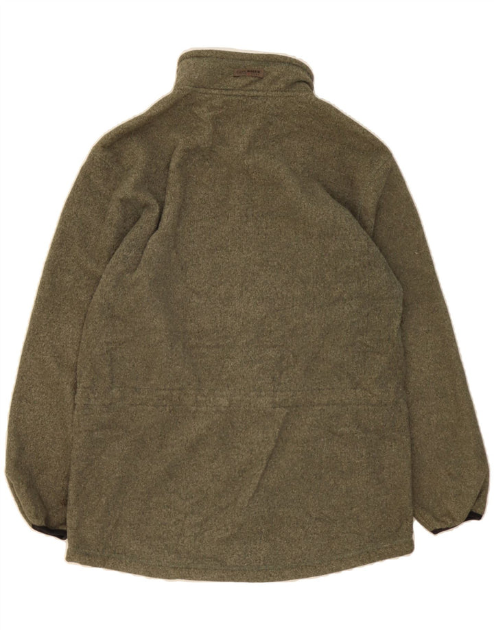EDDIE BAUER Mens Fleece Jacket UK 36 Small Grey Polyester Vintage Eddie Bauer and Second-Hand Eddie Bauer from Messina Hembry 