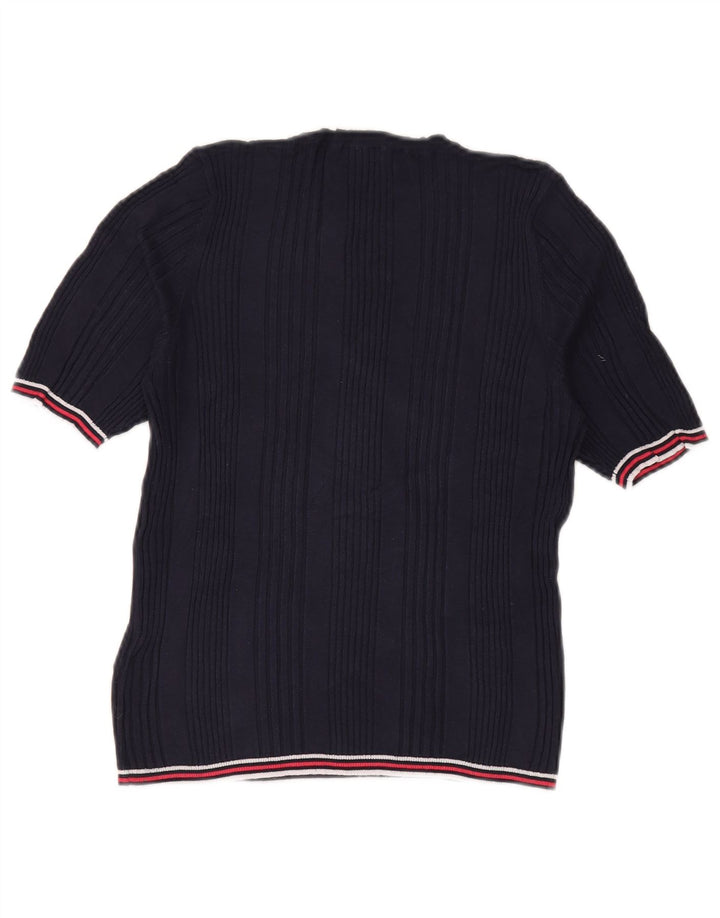 MARKS & SPENCER Damen-Pullover mit Rundhalsausschnitt, Gr. 14, Marineblau