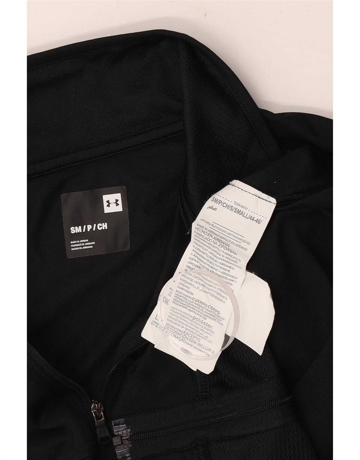 Under Armour Herren-Trainingsanzug-Oberteil, Jacke, Größe S, Schwarz, Polyester